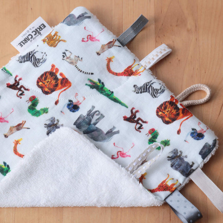 ニギニギハンカチはらぺこあおむしフルーツサファリ