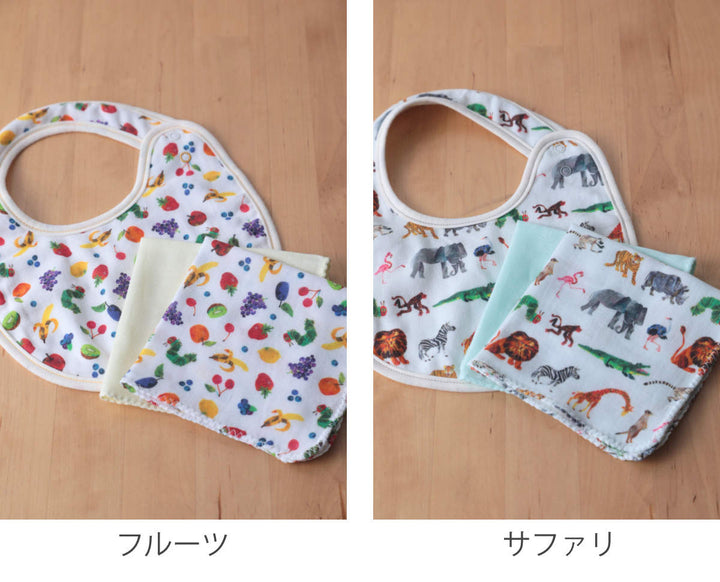 ミニギフトBOXはらぺこあおむしスタイハンカチフルーツサファリ