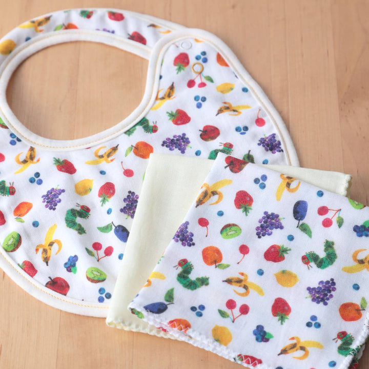 ミニギフトBOXはらぺこあおむしスタイハンカチフルーツサファリ