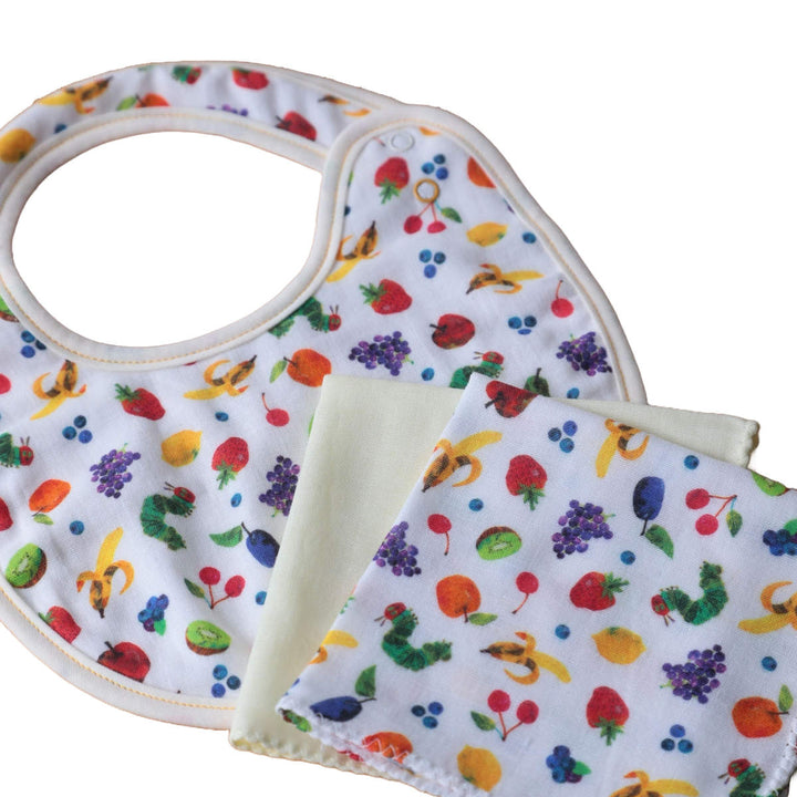 ミニギフトBOXはらぺこあおむしスタイハンカチフルーツサファリ