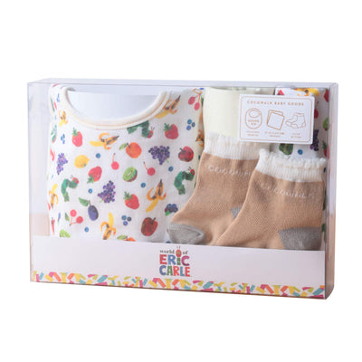 ギフトBOX はらぺこあおむし スタイ ハンカチ ソックス フルーツ サファリ