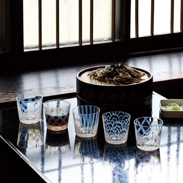 廣田硝子そばちょこ五客揃