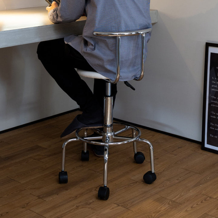 カウンターチェア昇降式座面高56～72cmバーチ