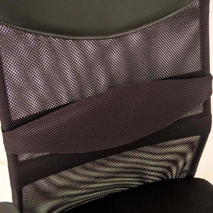 オフィスチェアメッシュ昇降式座面高46～54cmハイバックタイプジェーン