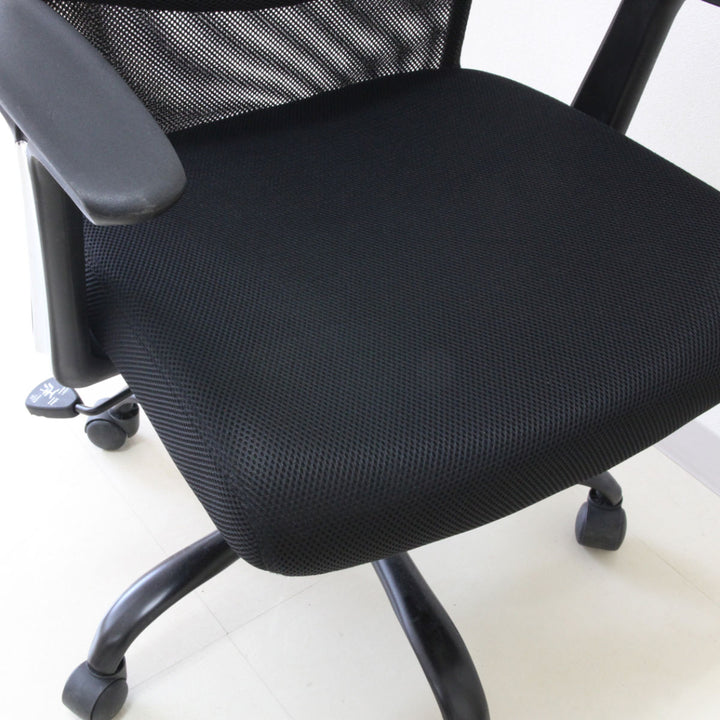 オフィスチェアメッシュ昇降式座面高46～54cmハイバックタイプジェーン