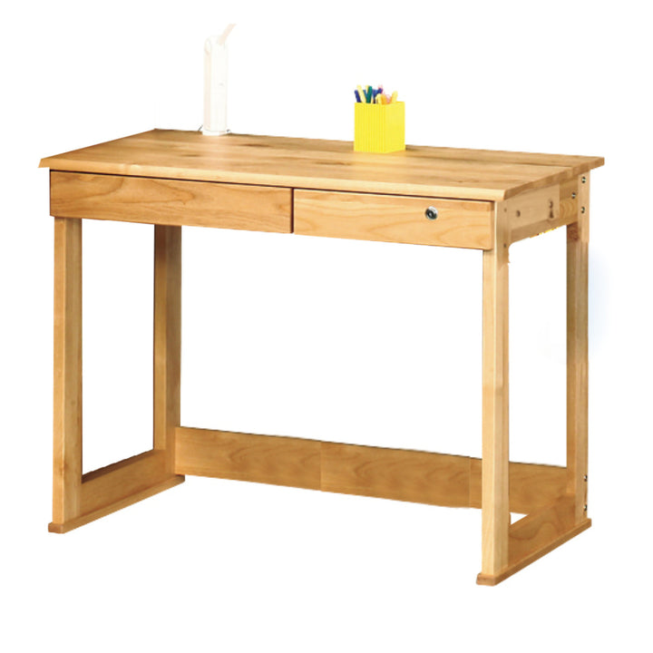 学習机シンプル幅100cm奥行55cm引出し付レオ