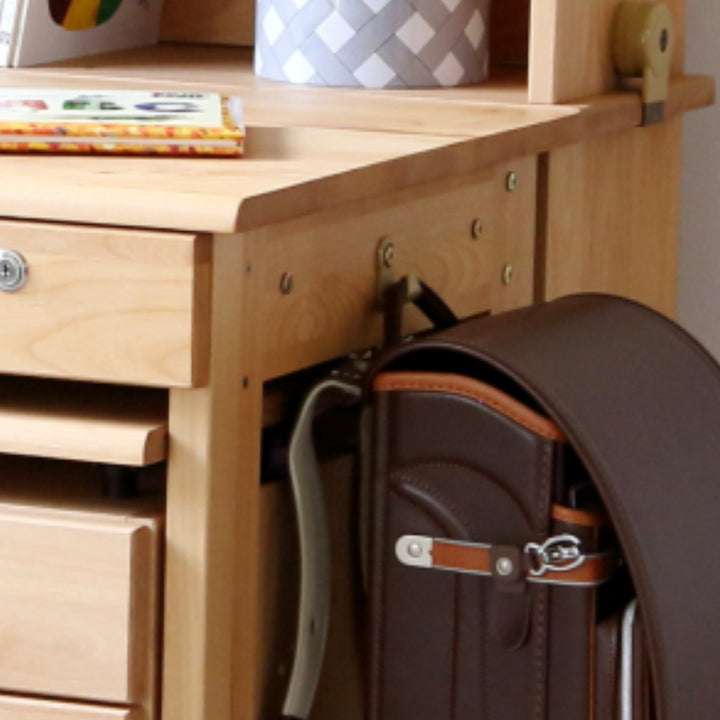 学習机シンプル幅100cm奥行55cm引出し付レオ