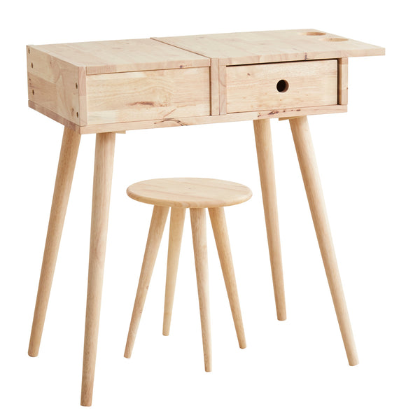 ドレッサーチェアセットドライヤーホルダー付NATURALSIGNATURE