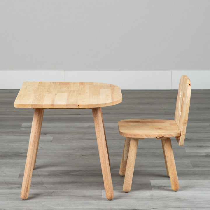 キッズデスクチェアセット継ぎ脚付NATURALSIGNATURE