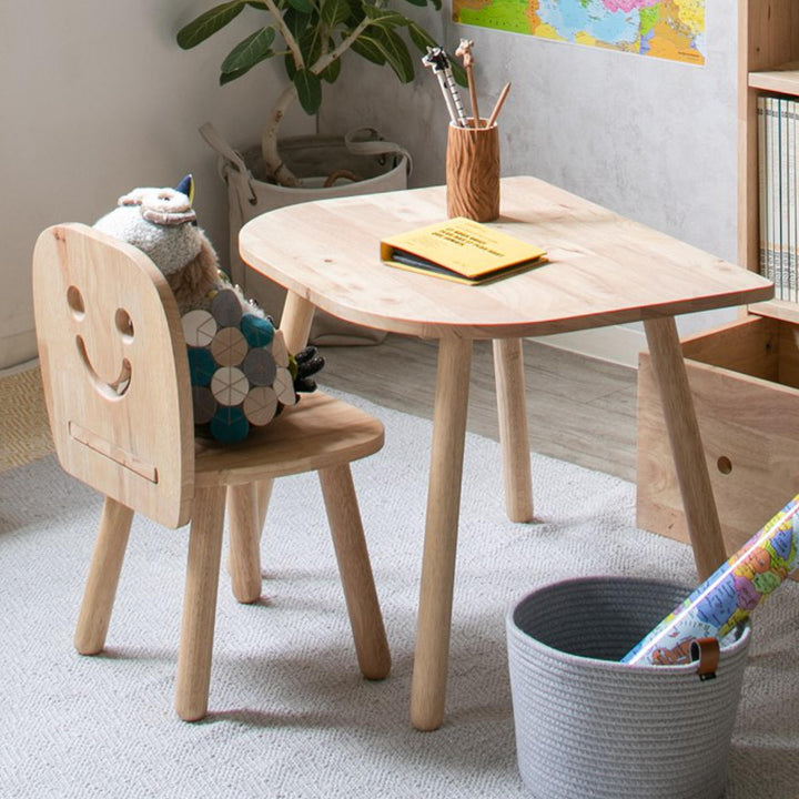 キッズデスクチェアセット継ぎ脚付NATURALSIGNATURE