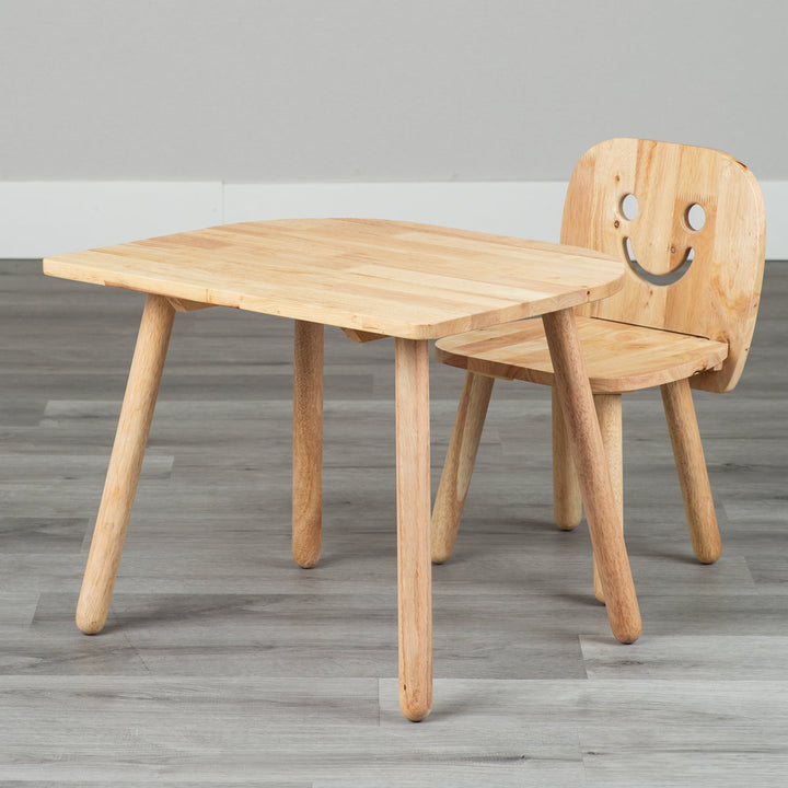 キッズデスクチェアセット継ぎ脚付NATURALSIGNATURE