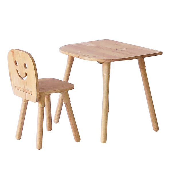 キッズデスクチェアセット継ぎ脚付NATURALSIGNATURE