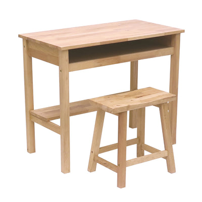 ワークデスク チェアセット 収納棚付 テーブル幅90cm NATURAL SIGNATURE