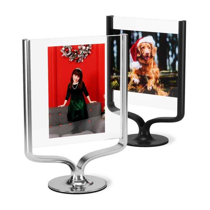 Umbraフォトフレームウィッシュボーンフォトディスプレイ