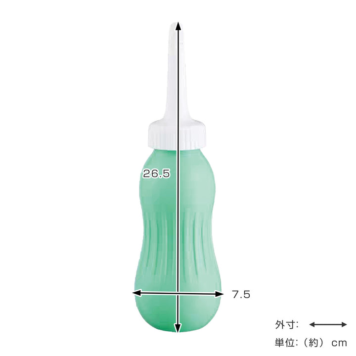 手動式ハンディシャワートイレポーチ付き