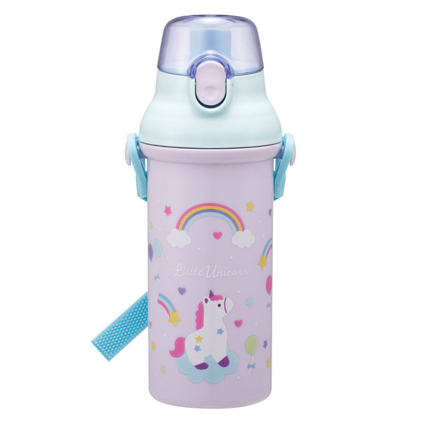水筒480ml抗菌直飲プラボトルリトルユニコーン