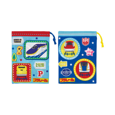 コップ袋 2枚セット プラレール