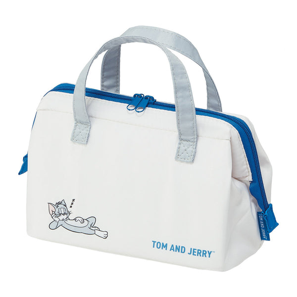 ランチバッグ保冷がま口型ランチバッグトムジェリおひるね