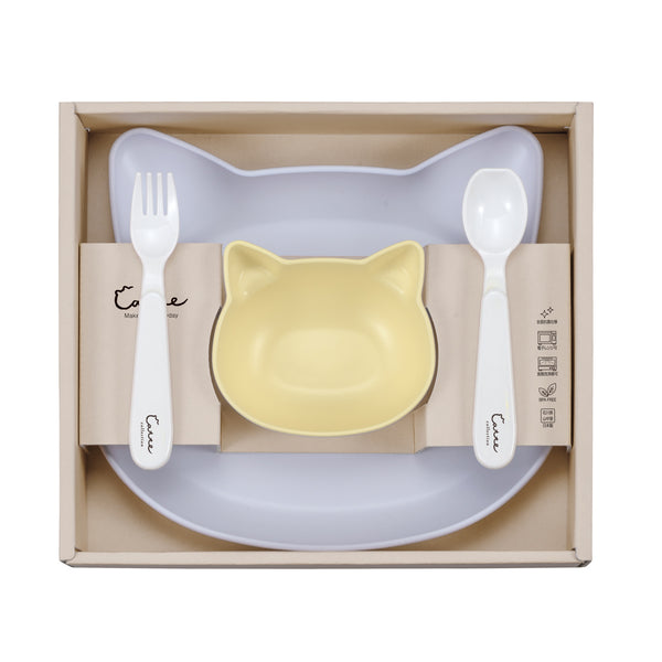 食器ギフトセットcatteGiftboxランチプレートボウルスプーンフォーク日本製BPAフリー