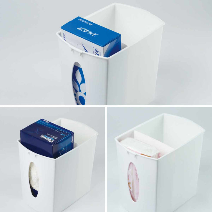 花粉症ゴミ箱ティッシュケース付きダストボックス