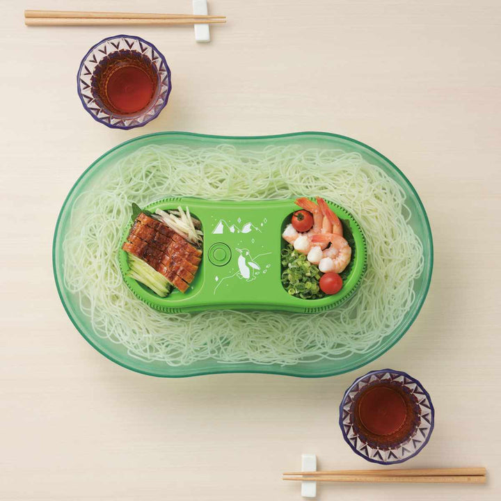 流しそうめん器真珠乃涼電池式そうめん流し器M