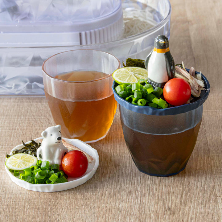 流氷しろくまそうめん猪口薬味入