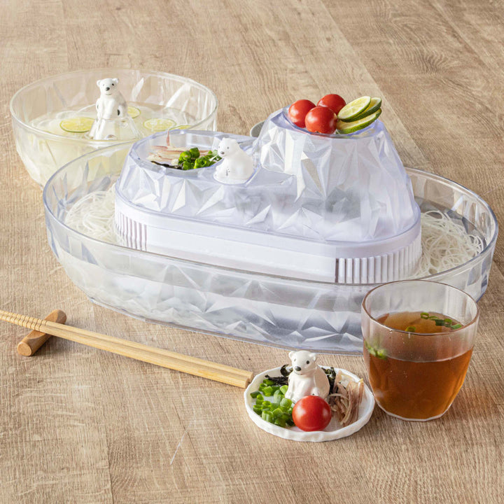 流氷しろくまそうめん猪口薬味入