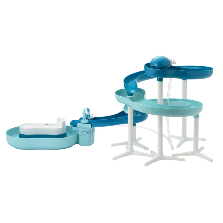 流しそうめん器流麺ツイストスライダーそうめん流し器ミントブルー