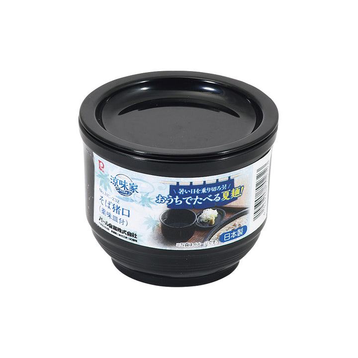 そば猪口涼味家プラスチック薬味皿付き