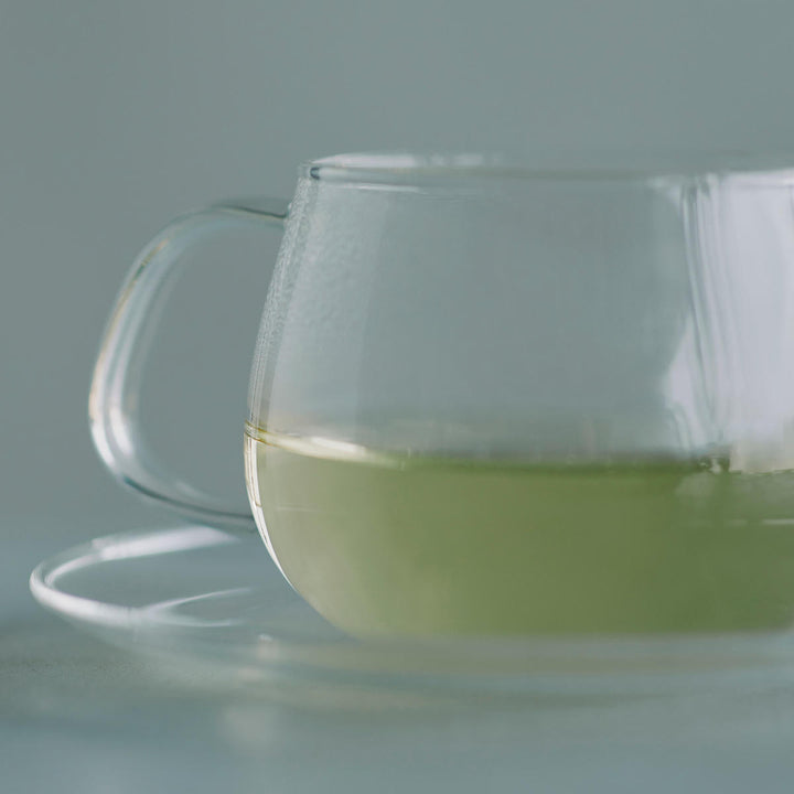 KINTOキントーUNITEAカップ＆ソーサー350mlガラス