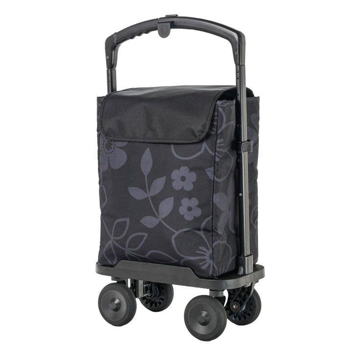 ショッピングカート保冷仕様メッシュバック付き3段階高さ調節可能