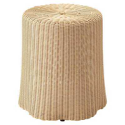 切り株風 スツール 座面高46cm ラタン調