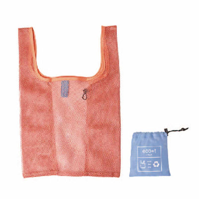 エコバッグ ET メッシュ BAG マチ付き 収納袋付き