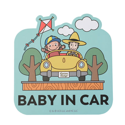 カーサイン おさるのジョージ マグネット