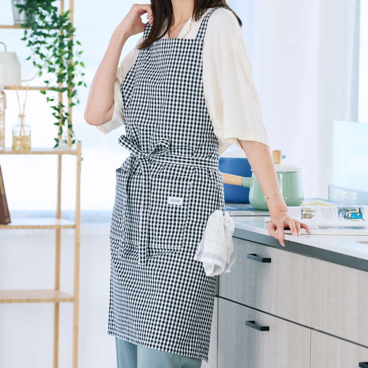 エプロンvieressaエーデチェスターフルエプロンキッチン炊事