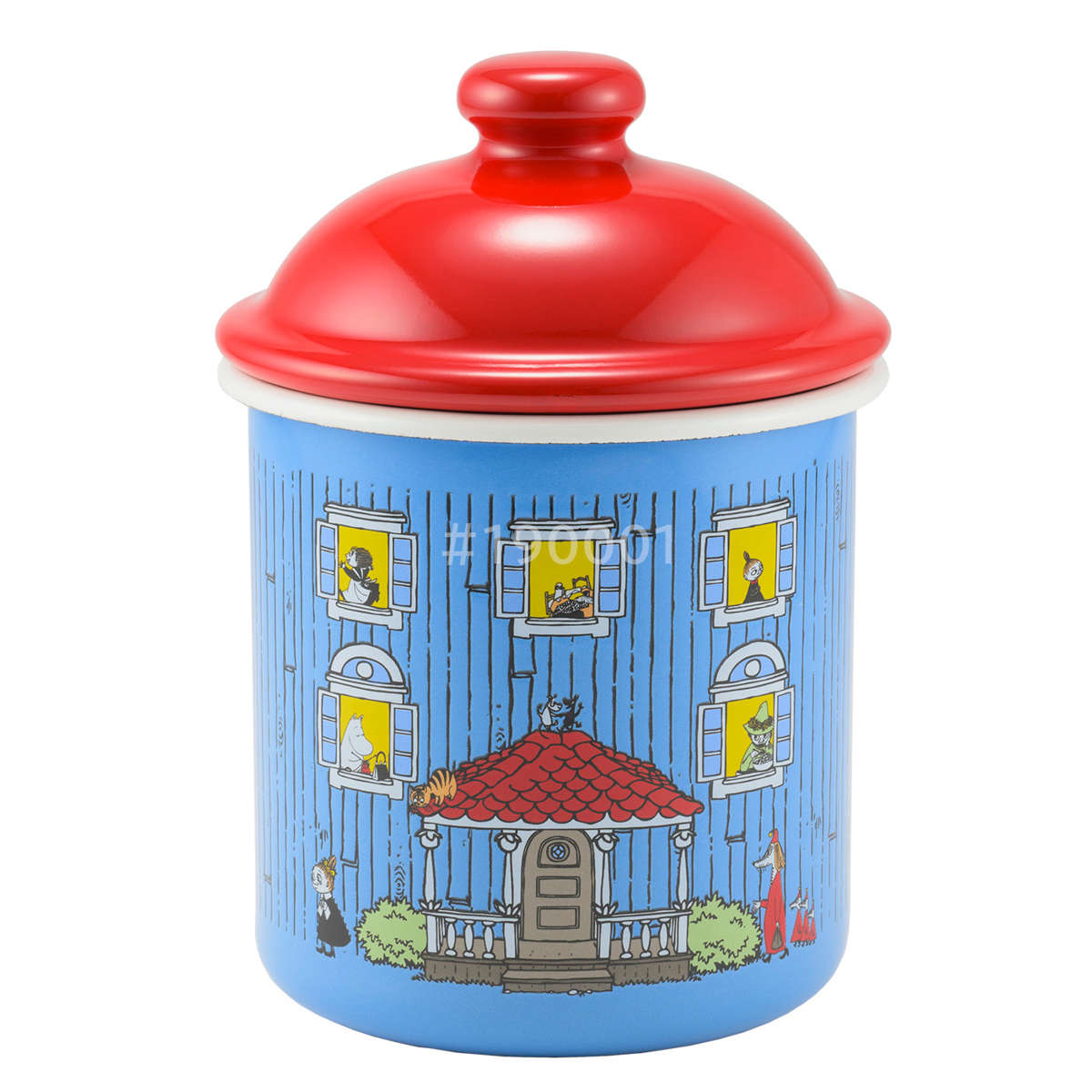 保存容器 ホーロー ムーミンハウス キャニスター 0.5L – ハウジー