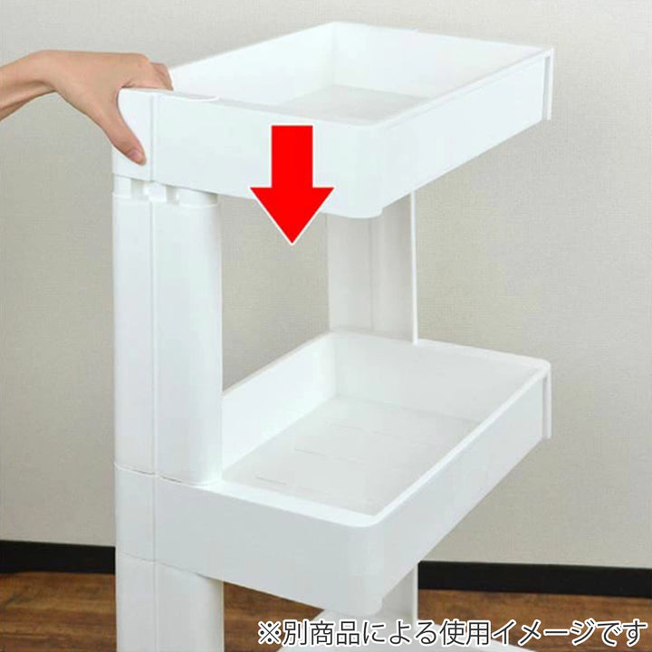 キッチンワゴンスマートワゴンFitW250幅260cm奥行45cm3段木天板