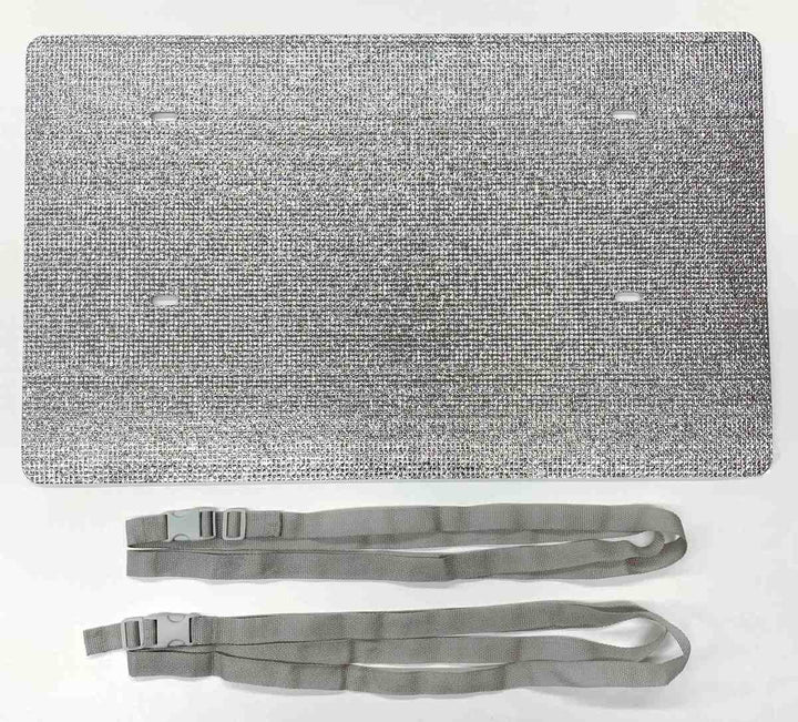 室外機カバーエアコン室外機の日差しガードパネルベルトタイプ80×48.5cm