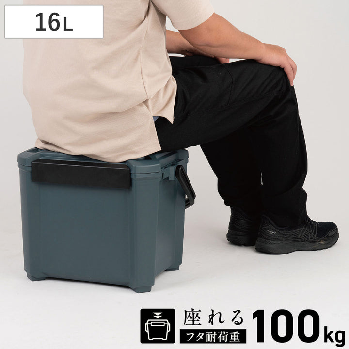 クーラーボックス16LCOREFLUX座れる耐荷重100kg