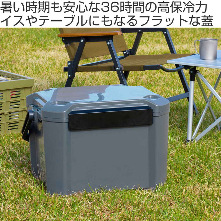 クーラーボックス26LCOREFLUX座れる耐荷重100kg