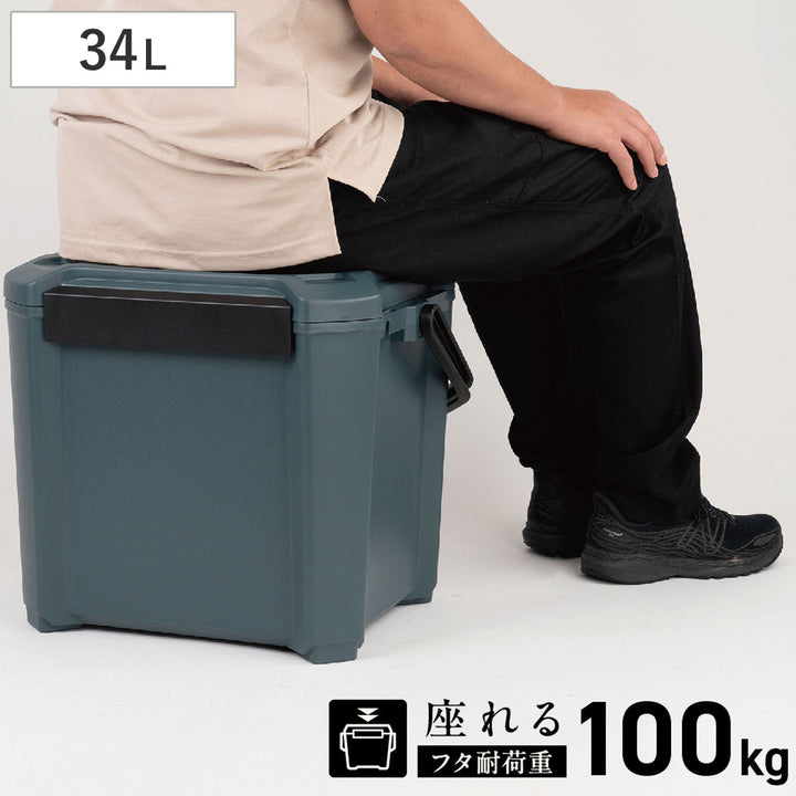 クーラーボックス34LCOREFLUX座れる耐荷重100kg