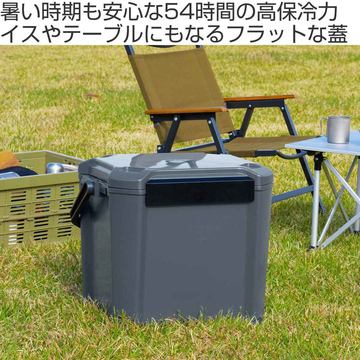 クーラーボックス34LCOREFLUX座れる耐荷重100kg