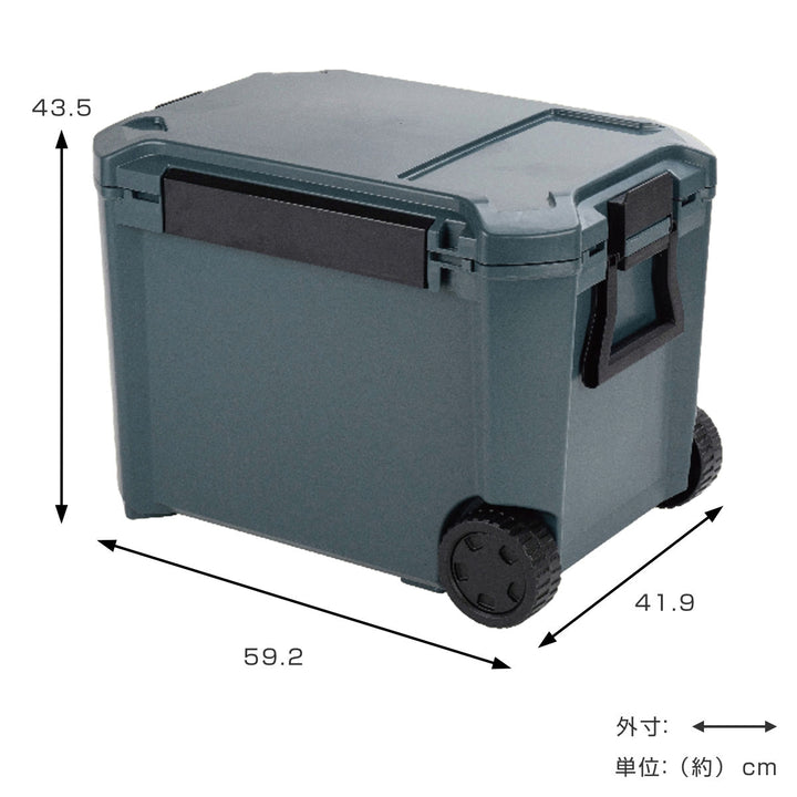 クーラーボックス44LCOREFLUX座れる耐荷重100kg