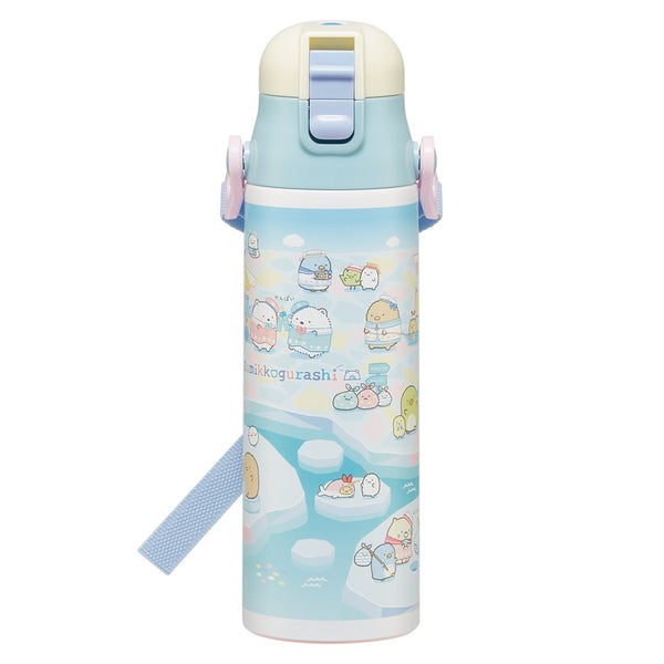 水筒580ml超軽量ダイレクトボトルすみっコぐらししろくまふるさと