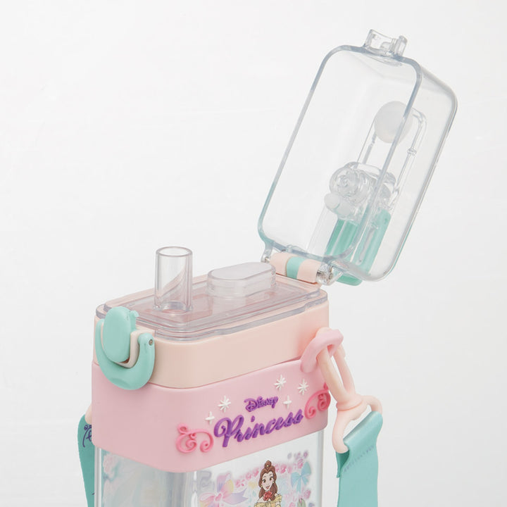 水筒600mlスクエア2WAYボトルディズニープリンセス