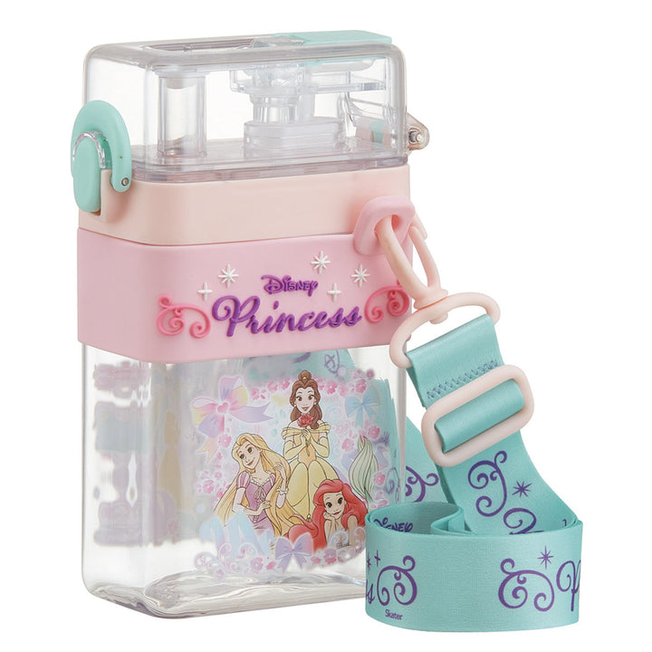 水筒600mlスクエア2WAYボトルディズニープリンセス