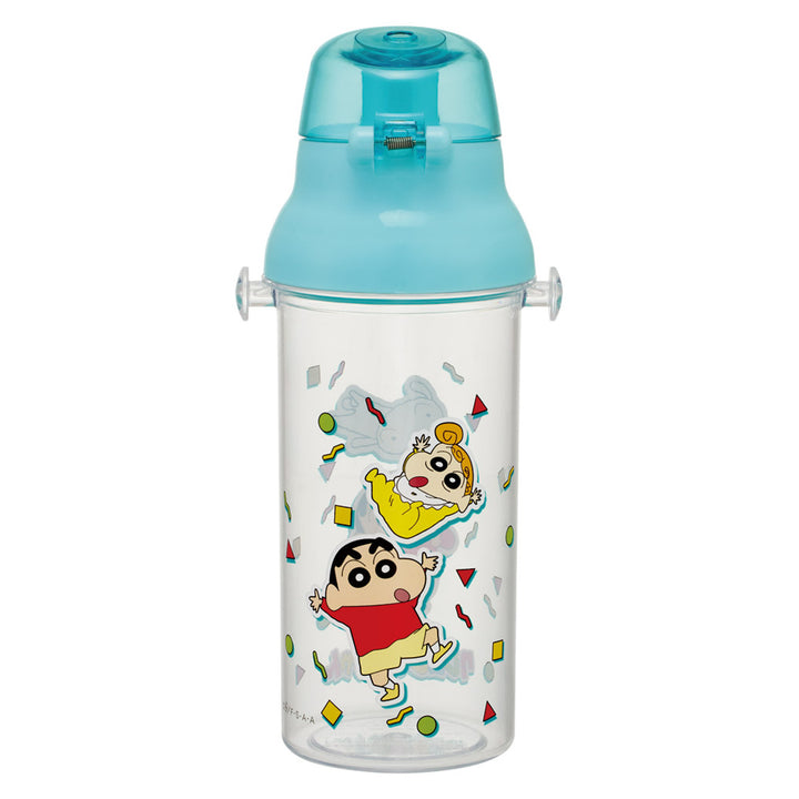 水筒480ml食洗機対応プラクリアボトルクレヨンしんちゃん