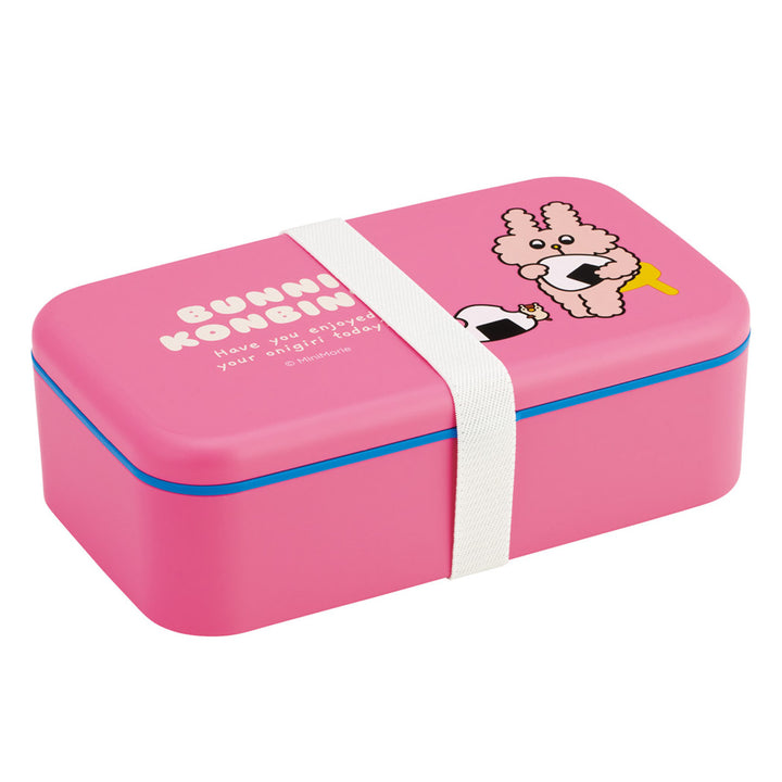 弁当箱1Lカトラリー付ランチBOXバニーコンビニ