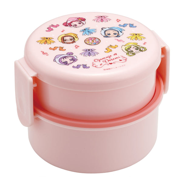 弁当箱500ml抗菌丸型ランチBOX2段おジャ魔女どれみ