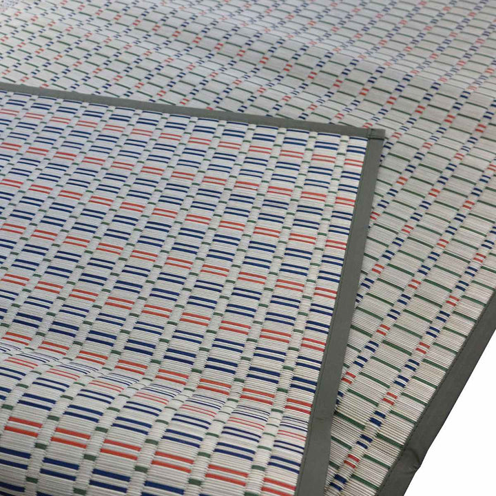 い草ラグ江戸間2畳せせらぎ174×174cm掛川織花ござ